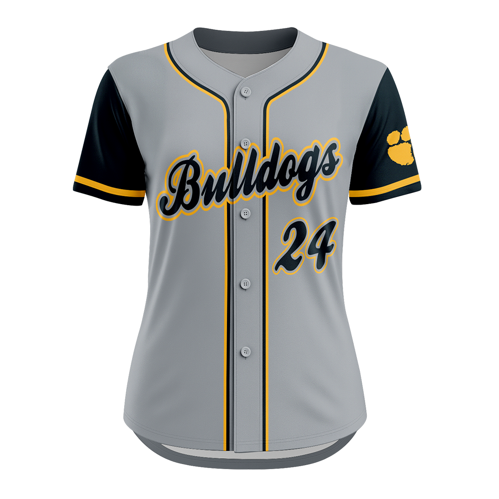 AMPD FULL BUTTON S/S SOFTBALL JERSEY